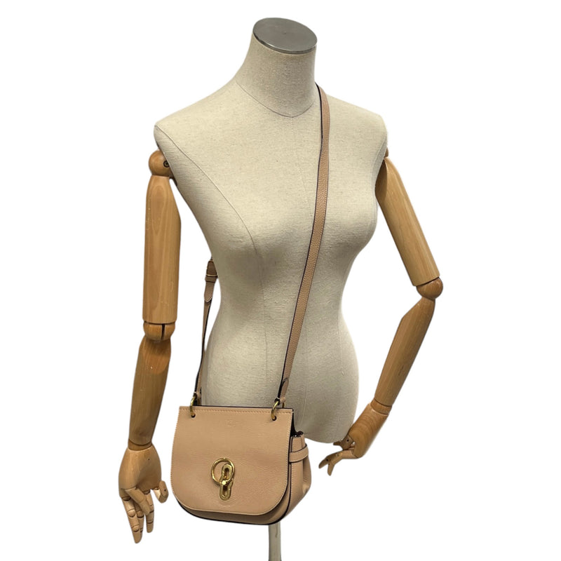 Women's Small Amberley Satchel Crossbody Bag Beige