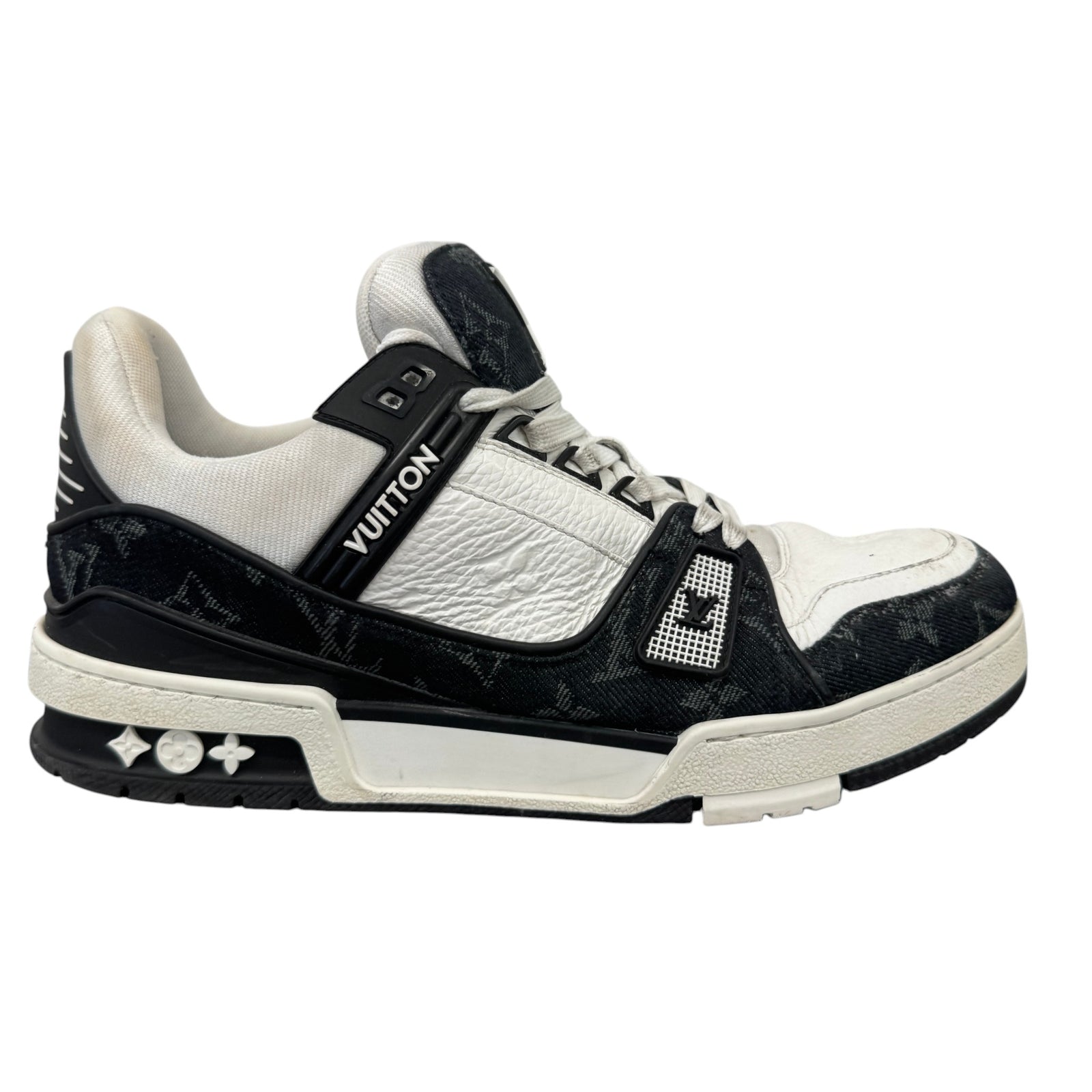 Men's Lv Low Trainers Black Size EU 40 / UK 6 - Photo 1