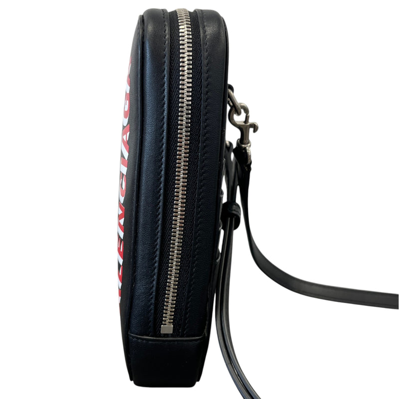 Men's Cash Zip Phone Holder Bag Black