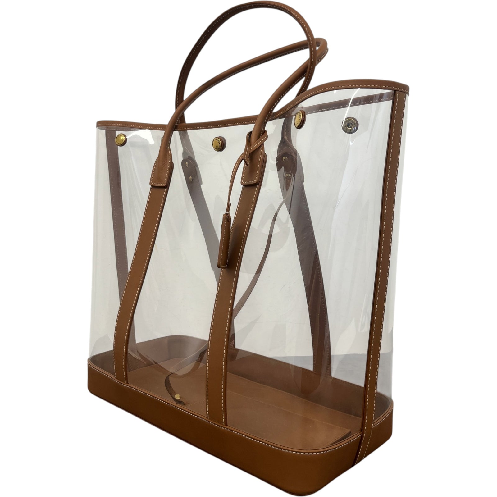 Women's Severine PVC Tote Handbag Brown - Photo 5