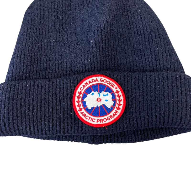 Men's Artic Disc Beanie Hat Navy