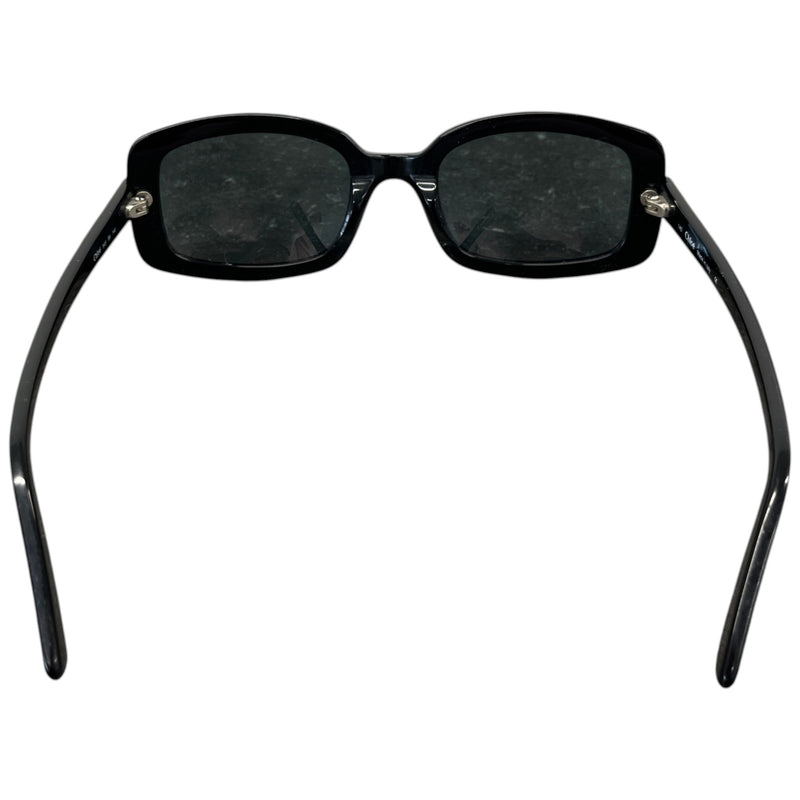 Women's Rectangle-Frame Logo Sunglasses Black