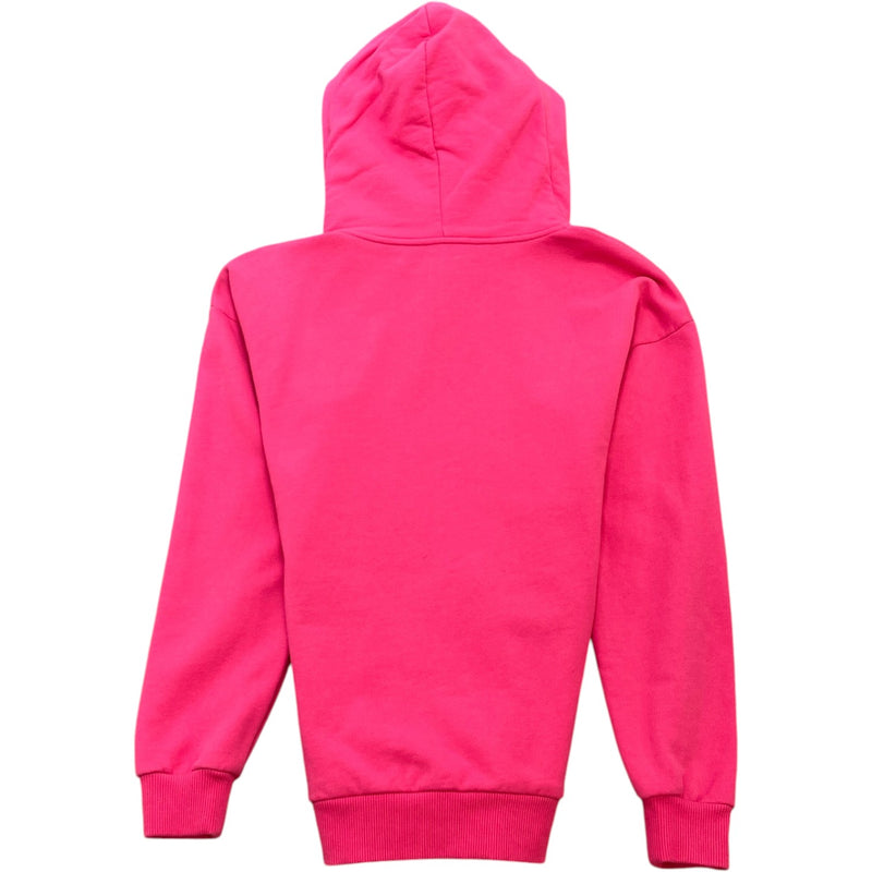 Men's Hood Logo Hoodie Pink Size S