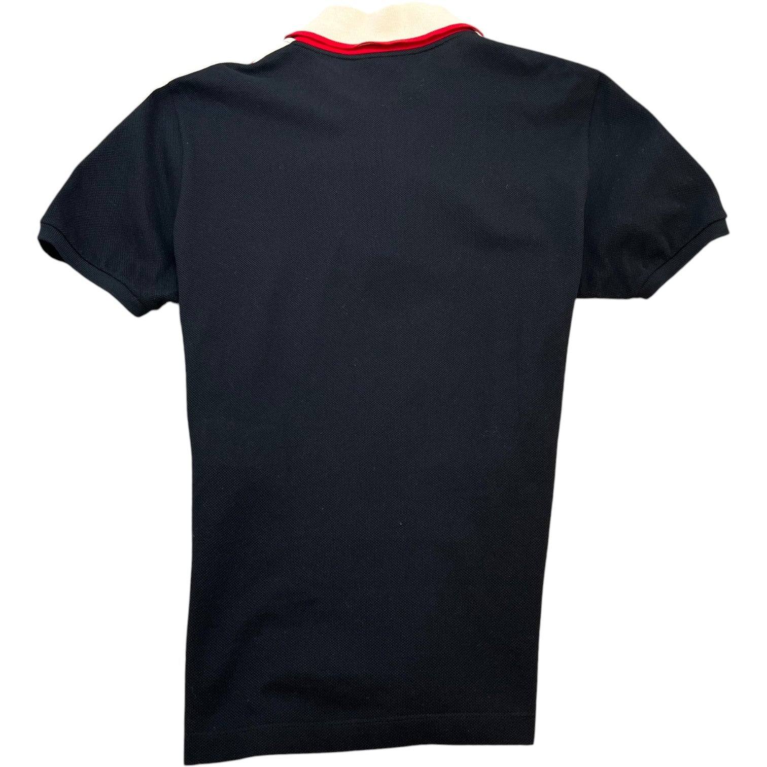 Men's Tape Logo Polo Shirt Black Size M - Photo 2