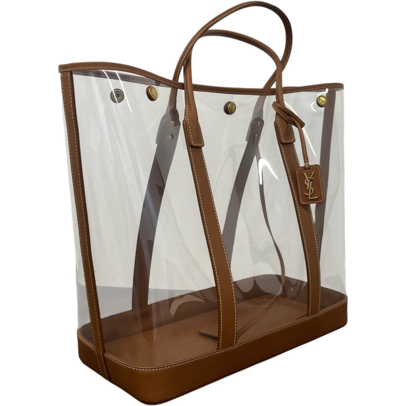 Women's Severine PVC Tote Handbag Brown