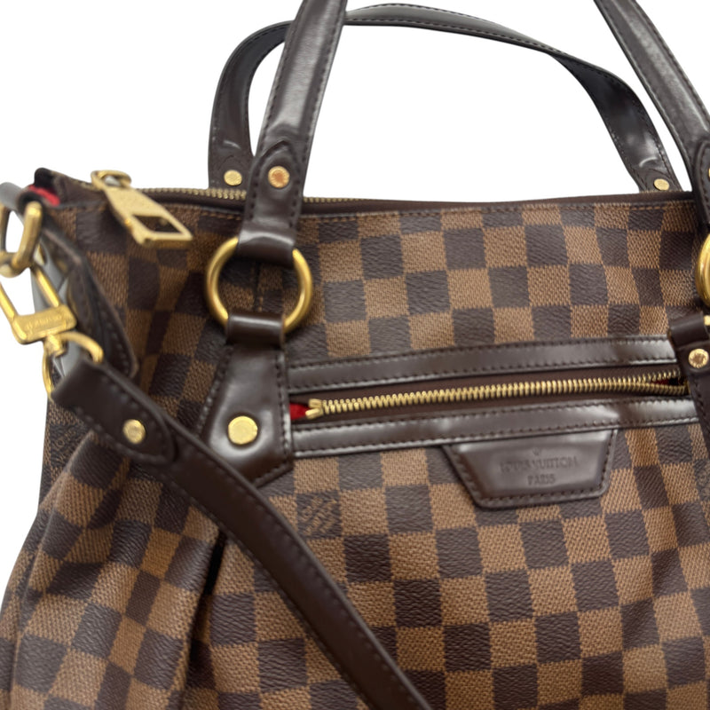 Women's Damier Ebene Evora Mm Bag Brown