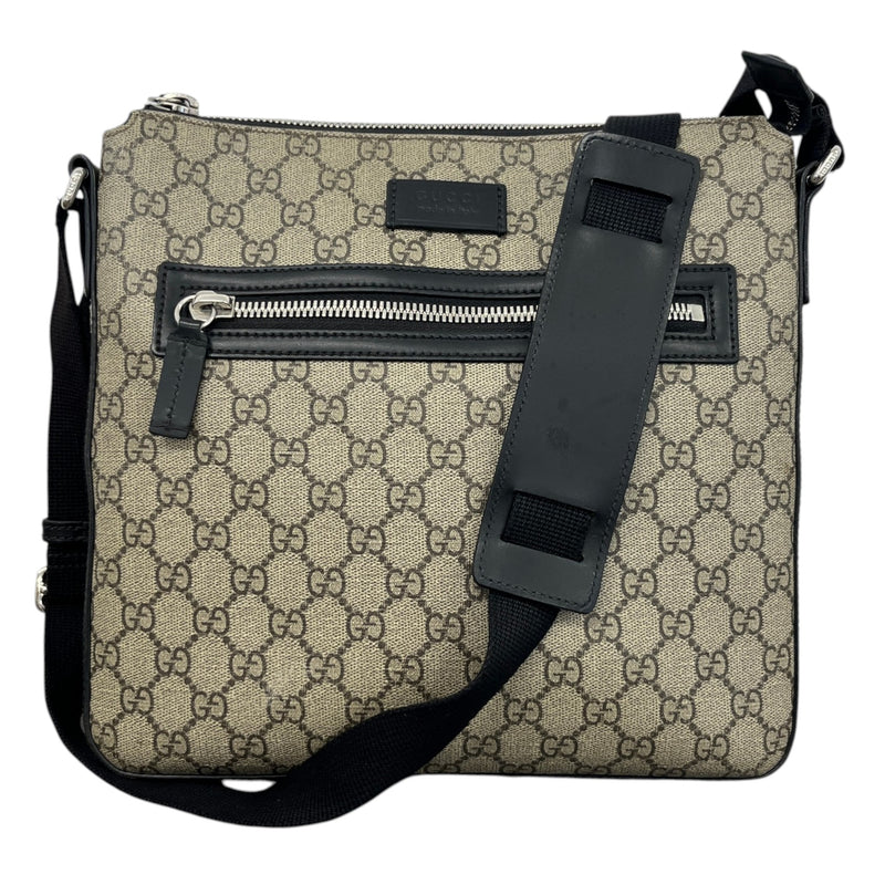 Men's GG Supreme Messenger Bag Beige