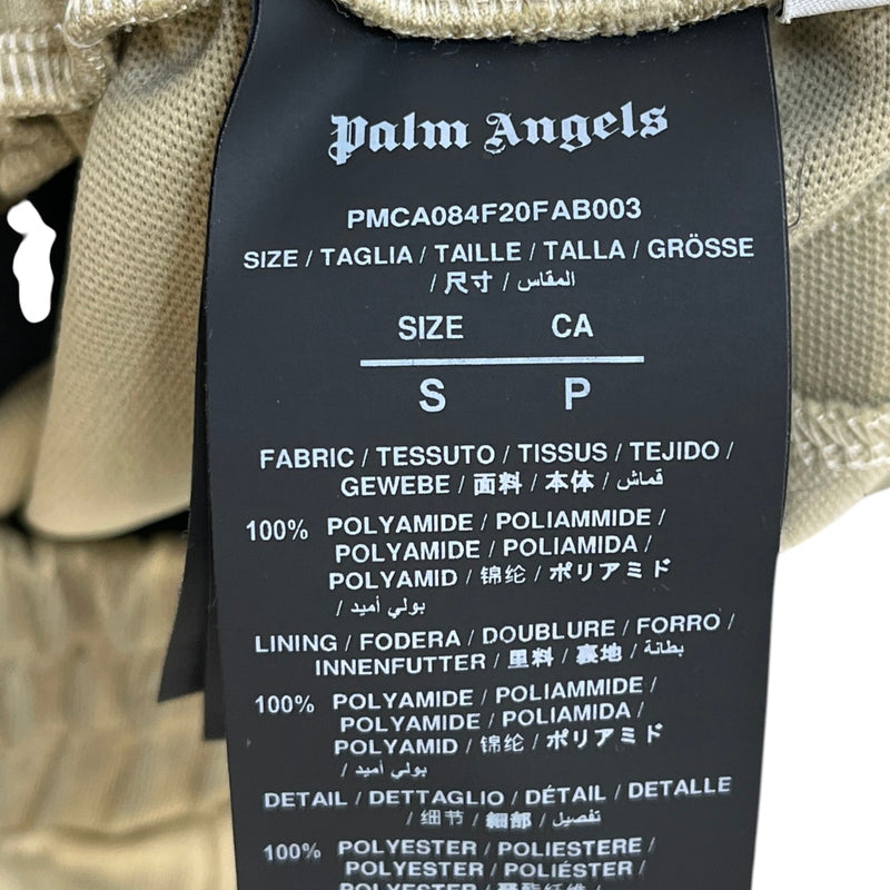 Men's Distressed Track Joggers Khaki Size S / W30
