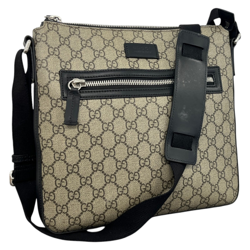 Men's GG Supreme Messenger Bag Beige