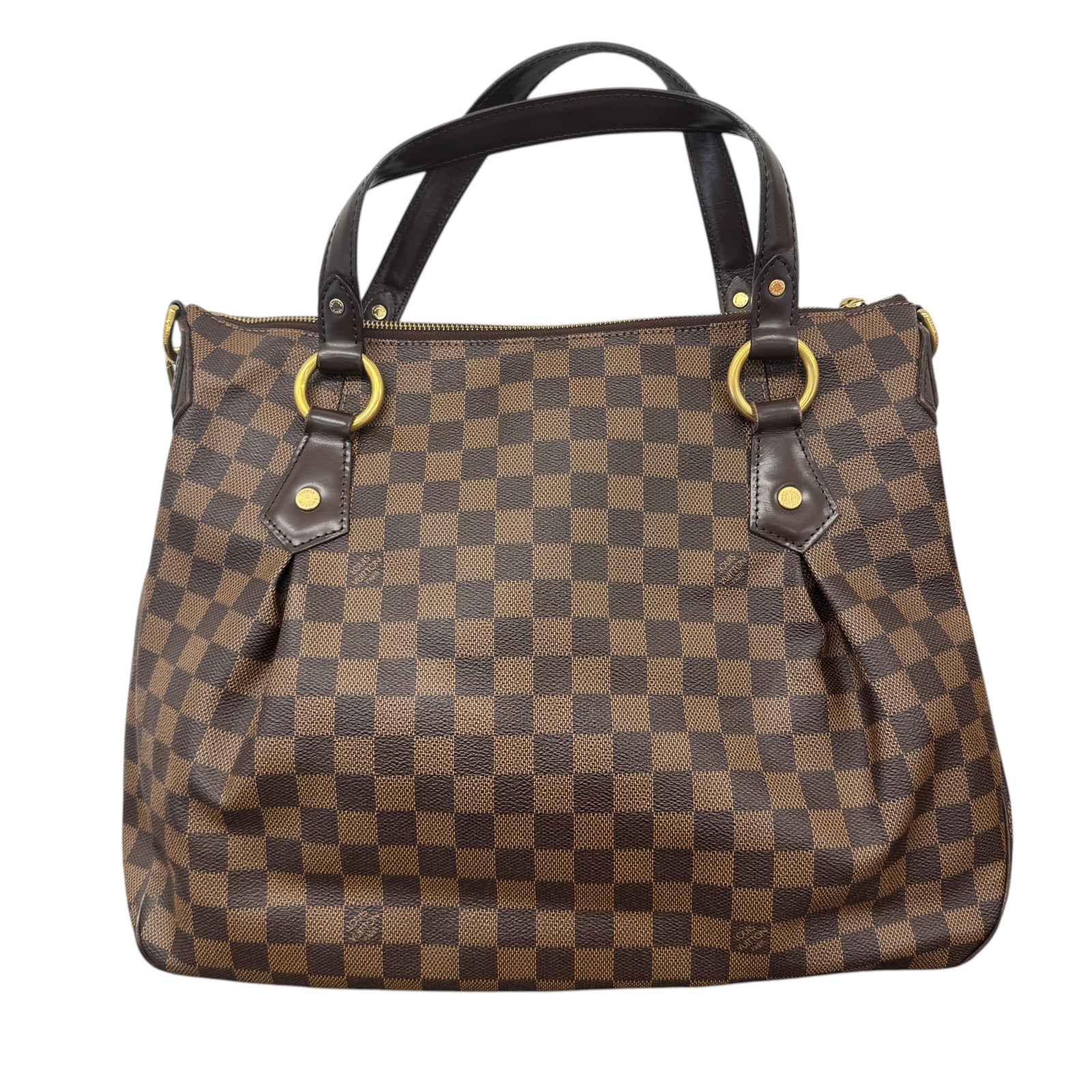 Women's Damier Ebene Evora Mm Bag Brown - Photo 3