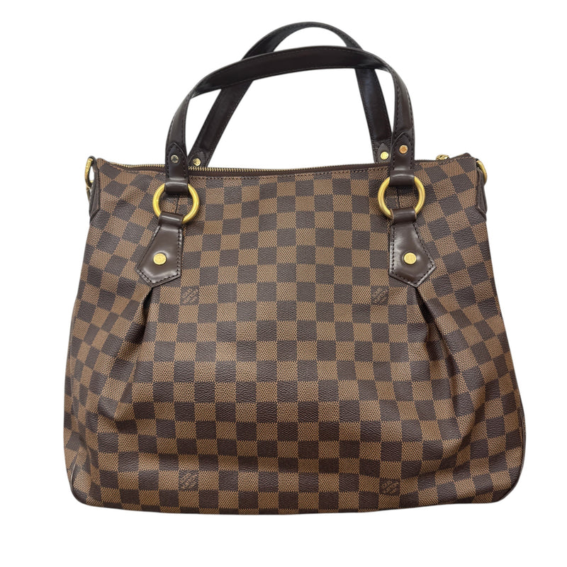 Women's Damier Ebene Evora Mm Bag Brown