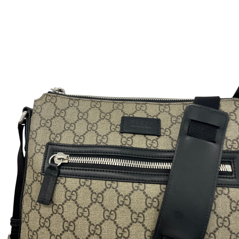 Men's GG Supreme Messenger Bag Beige