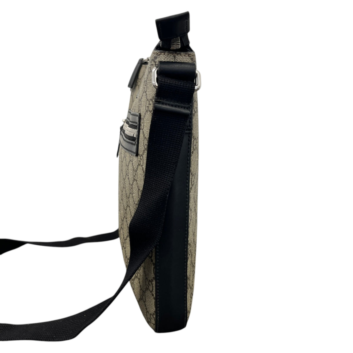 Men's GG Supreme Messenger Bag Beige - Photo 6