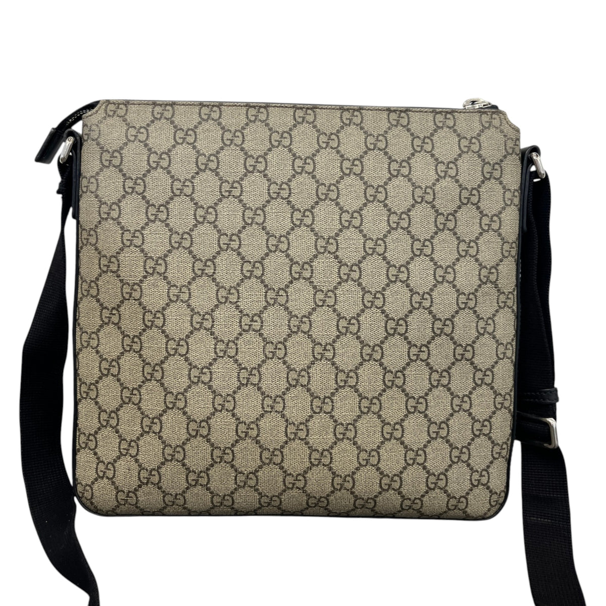 Men's GG Supreme Messenger Bag Beige - Photo 3
