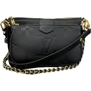 Women's Empreinte Monogram Multi Pochette Handbag Black