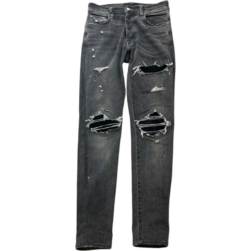 Men's MX1 Distressed Jeans Black Size S / W30