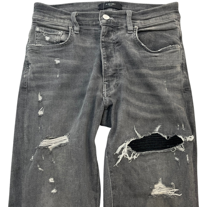 Men's MX1 Distressed Jeans Black Size S / W30