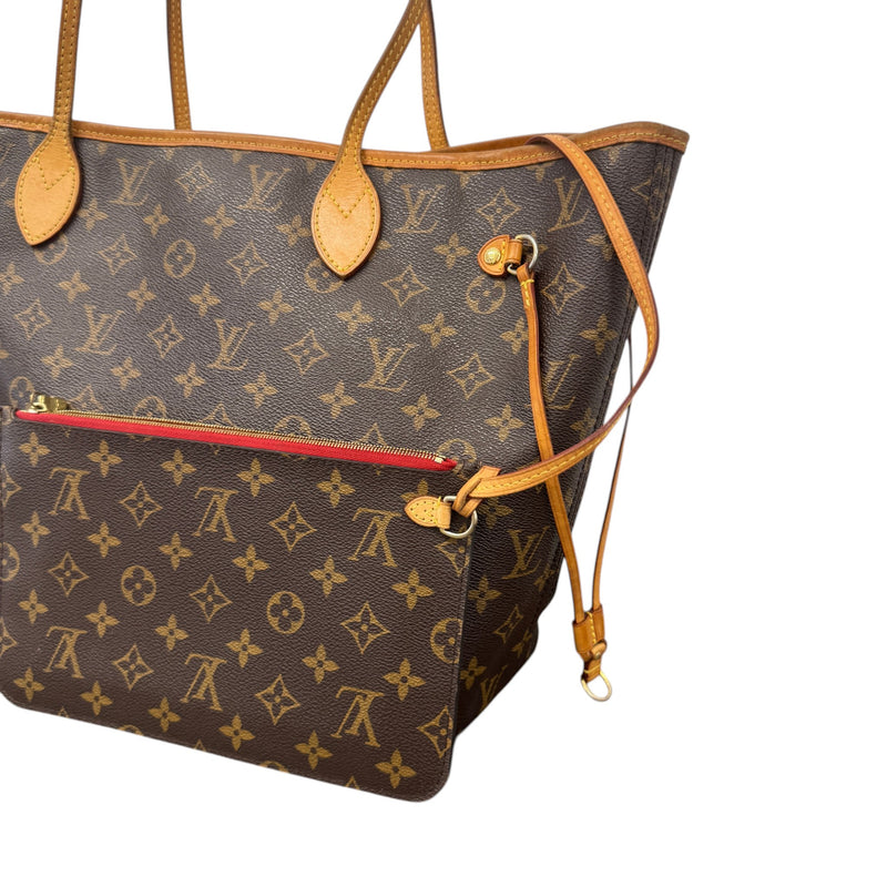 Women's Monogram Neverfull Mm Bag Brown