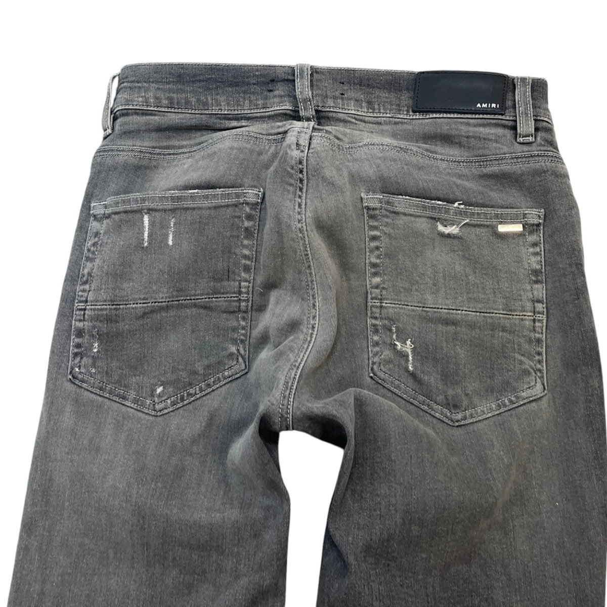 Men's MX1 Distressed Jeans Black Size S / W30 - Photo 7