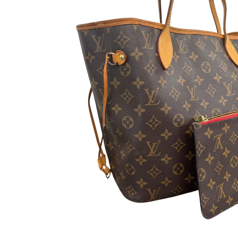 Women's Monogram Neverfull Mm Bag Brown
