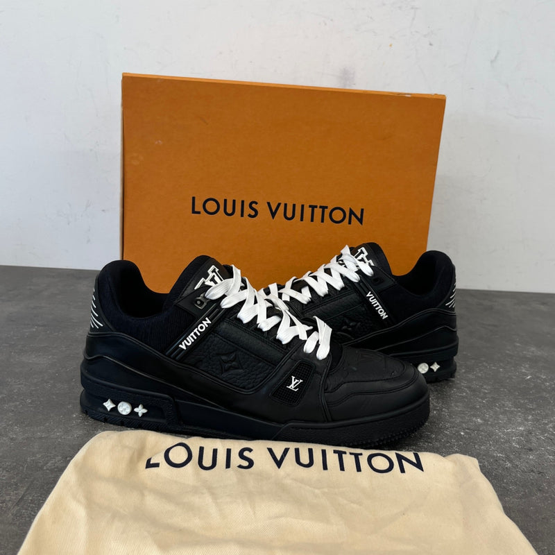 Men's LV Low Trainers Black Size UK 7 / EU 41
