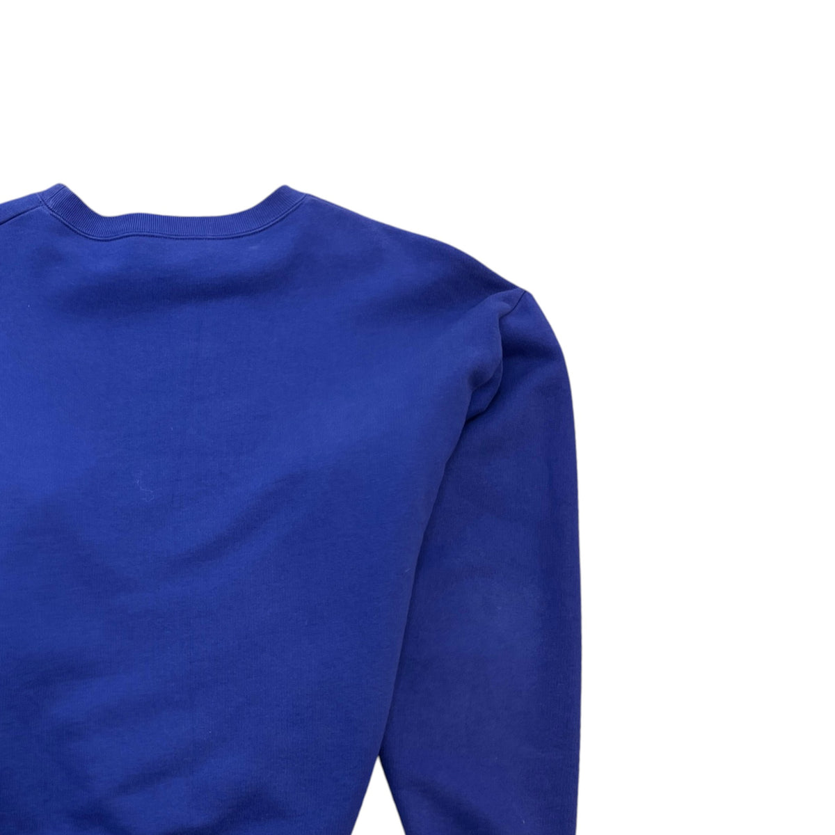 Men's Logo Print Sweatshirt Blue Size S - Photo 4
