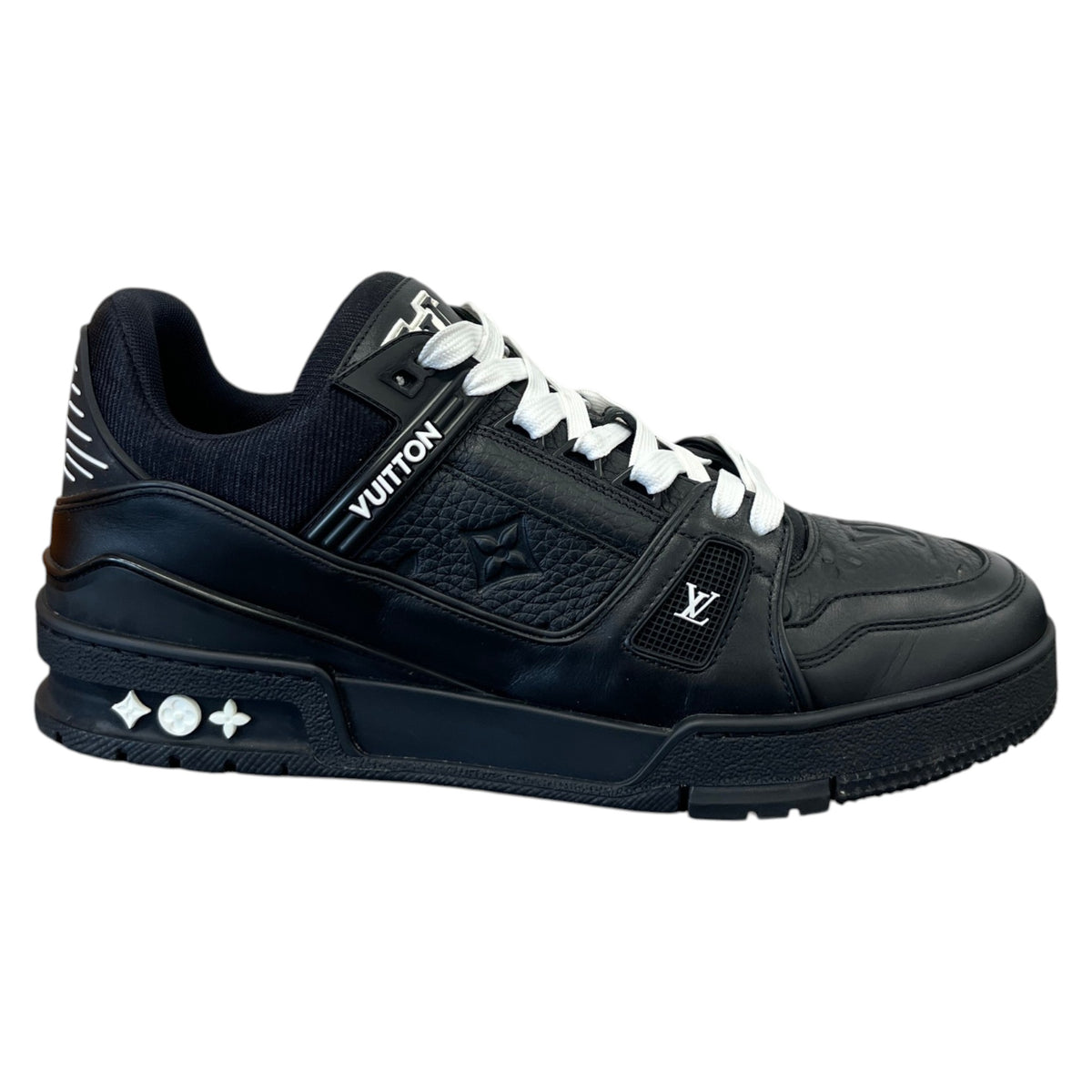 Men's LV Low Trainers Black Size UK 7 / EU 41 - Photo 1