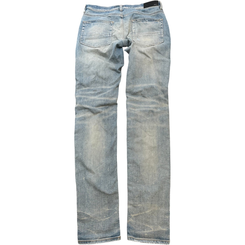 Men's Mx1 Distressed Jeans Blue Size Waist 32"