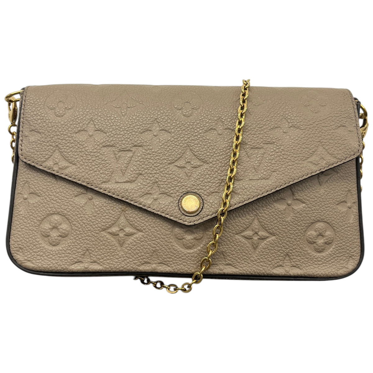 Women's Empreinte Leather Pochette Félicie Crossbody Bag Brown - Photo 1