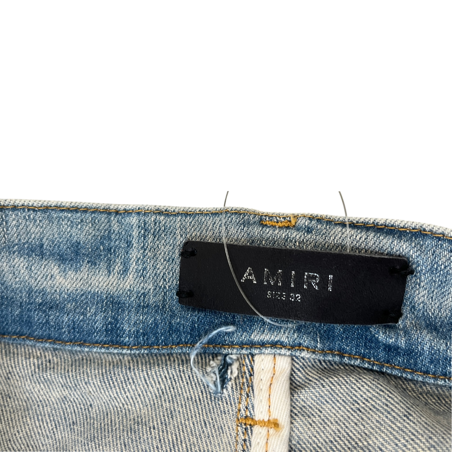 Men's Mx1 Distressed Jeans Blue Size Waist 32" - Photo 8