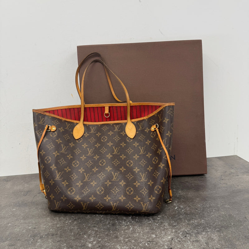 Women's Monogram Neverfull Mm Bag Brown