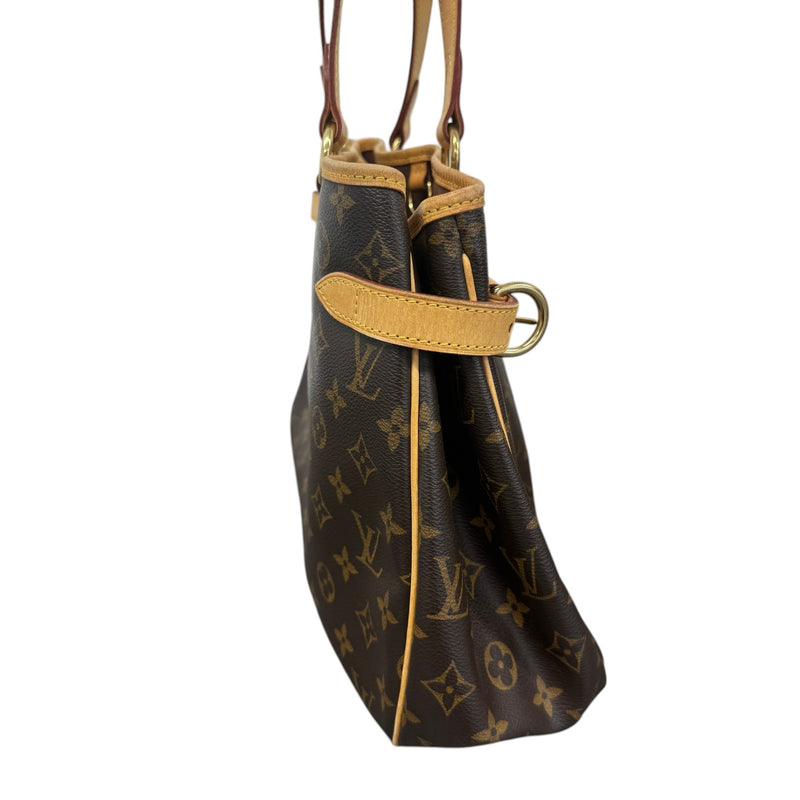 Women's Monogram Batignolles Horizontal Tote Bag Brown