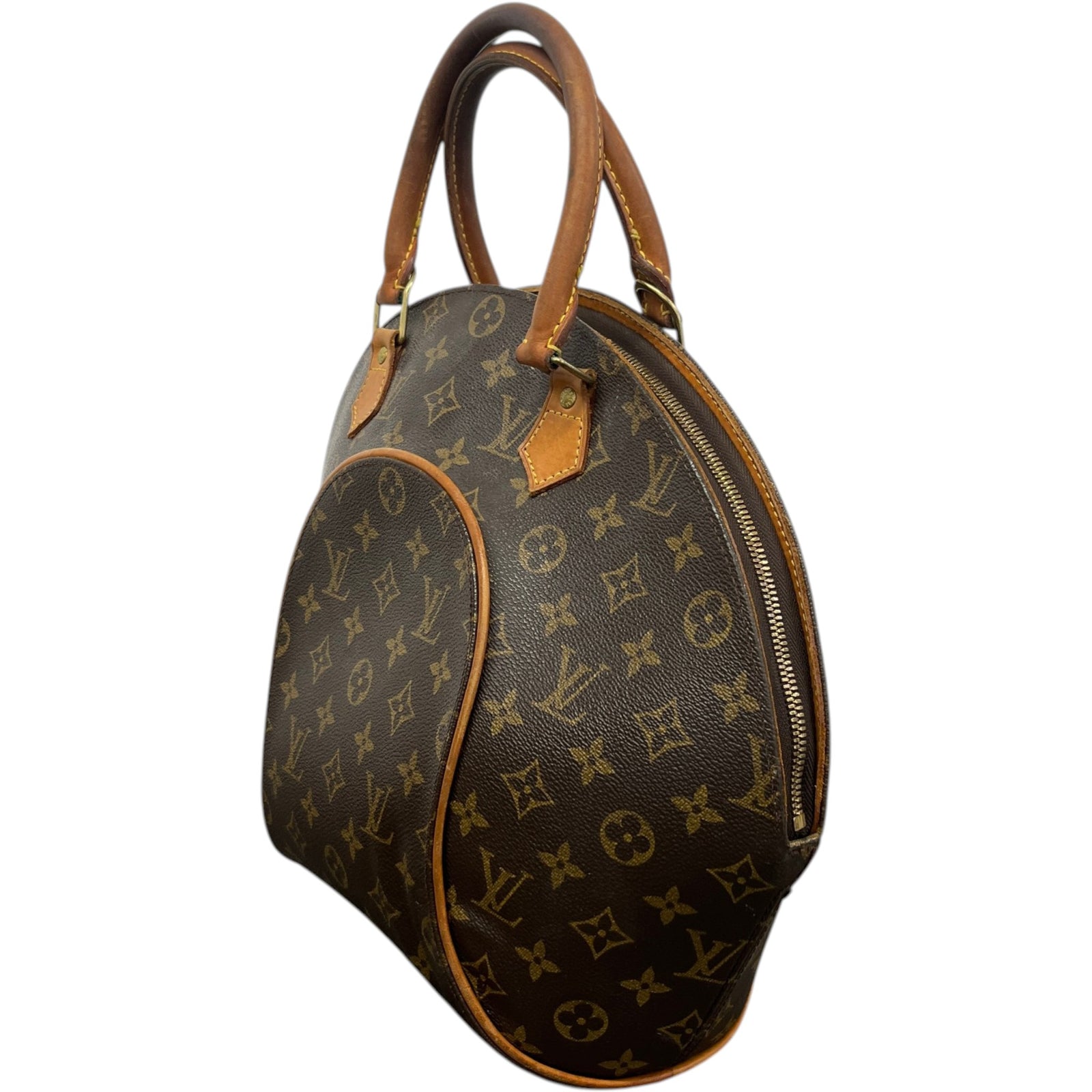 Women's Monogram Ellipse PM Bag Brown - Photo 7