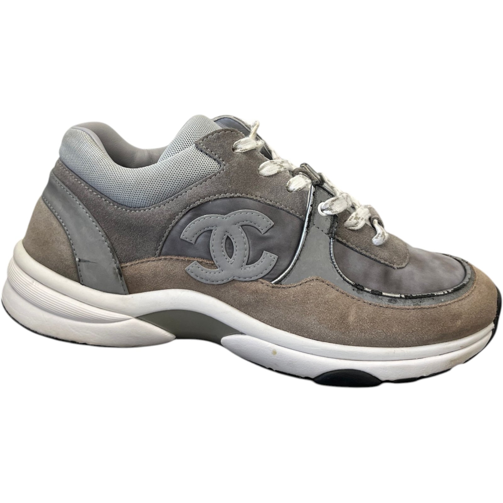 Men's Cc Runner Low Trainers Grey Size EU 41 / UK 7 - Photo 1