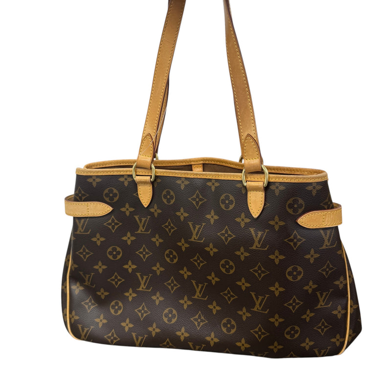 Women's Monogram Batignolles Horizontal Tote Bag Brown