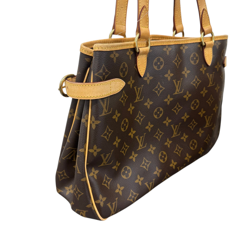 Women's Monogram Batignolles Horizontal Tote Bag Brown