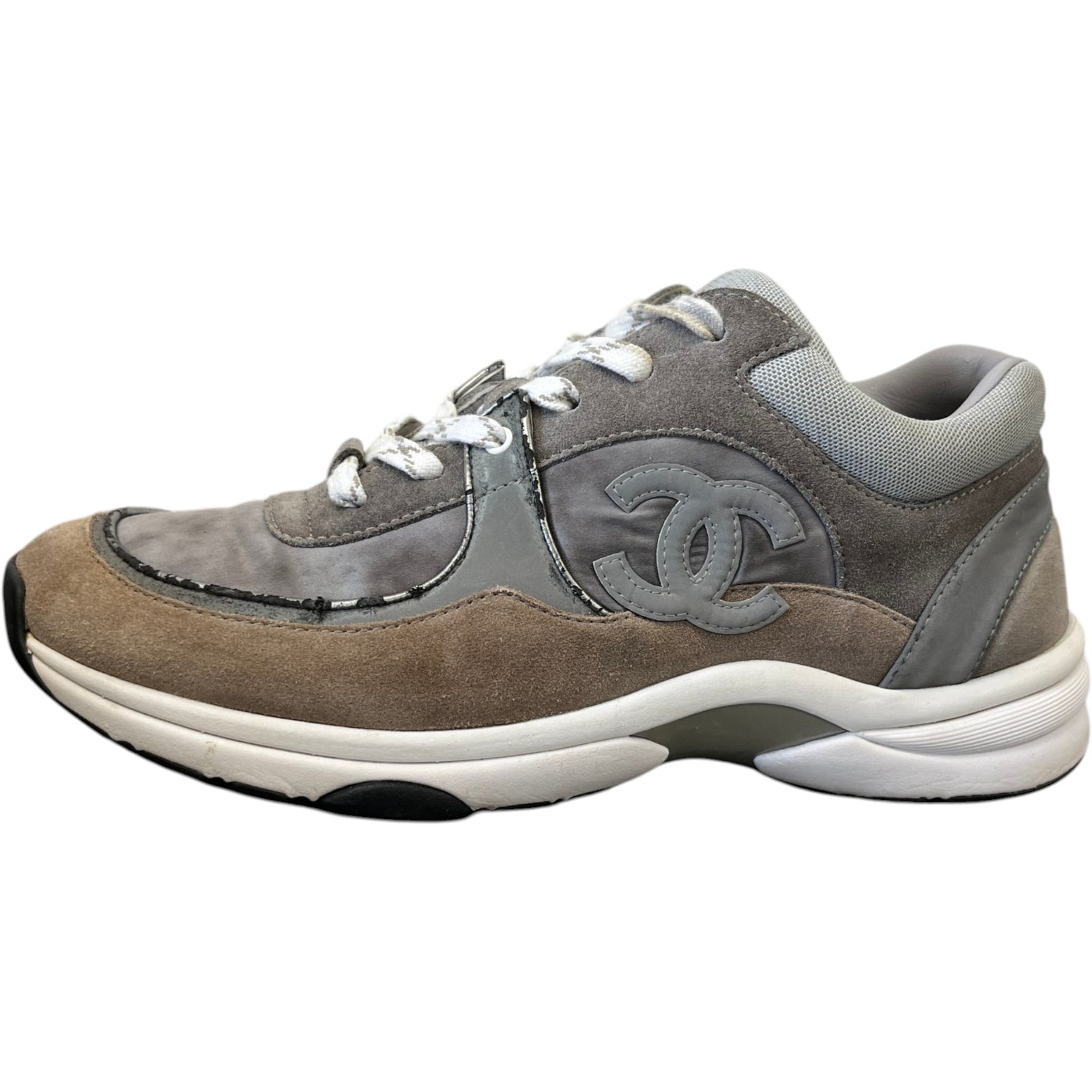 Men's Cc Runner Low Trainers Grey Size EU 41 / UK 7 - Photo 5