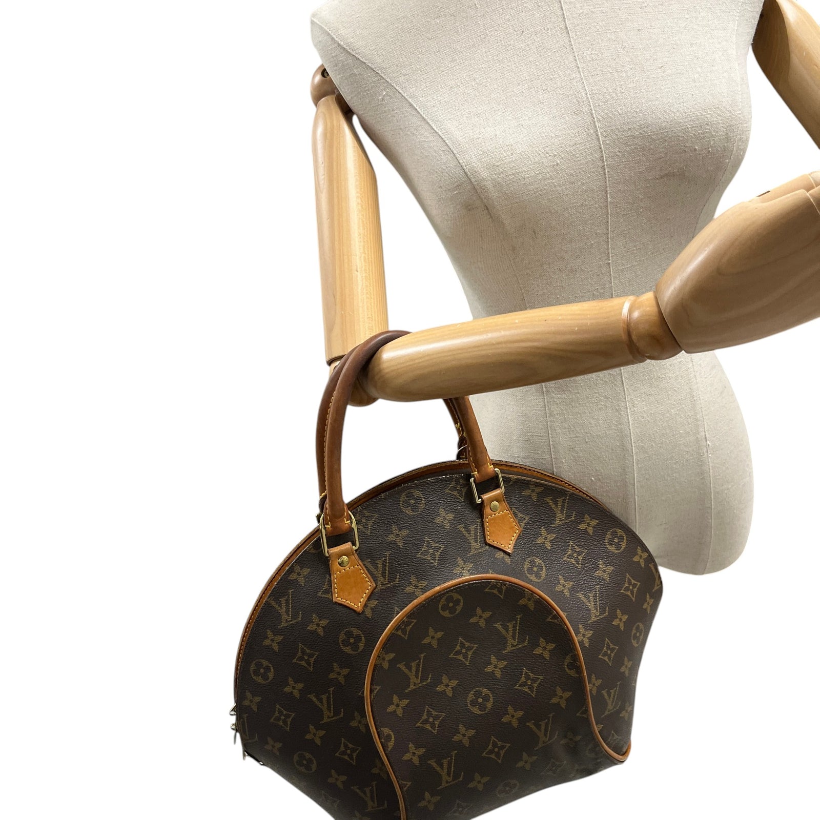 Women's Monogram Ellipse PM Bag Brown - Photo 2