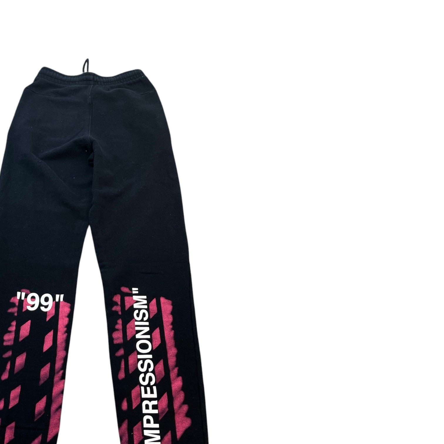 Men's Logo Print Joggers Black Size XS - Photo 4