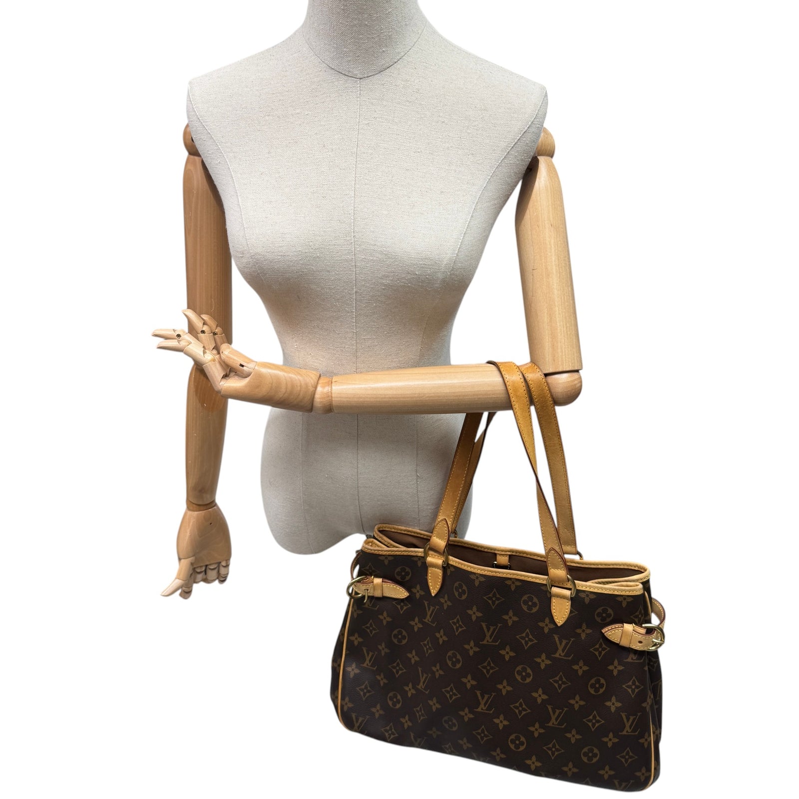 Women's Monogram Batignolles Horizontal Tote Bag Brown - Photo 2