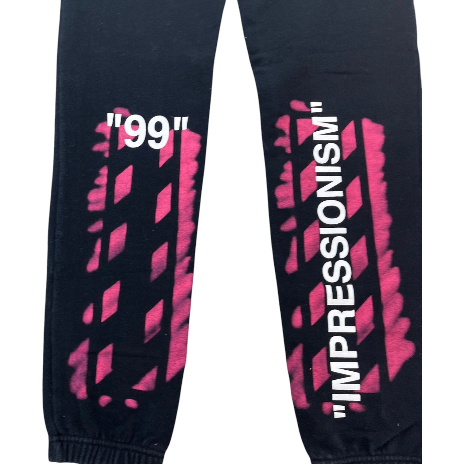 Men's Logo Print Joggers Black Size XS - Photo 5