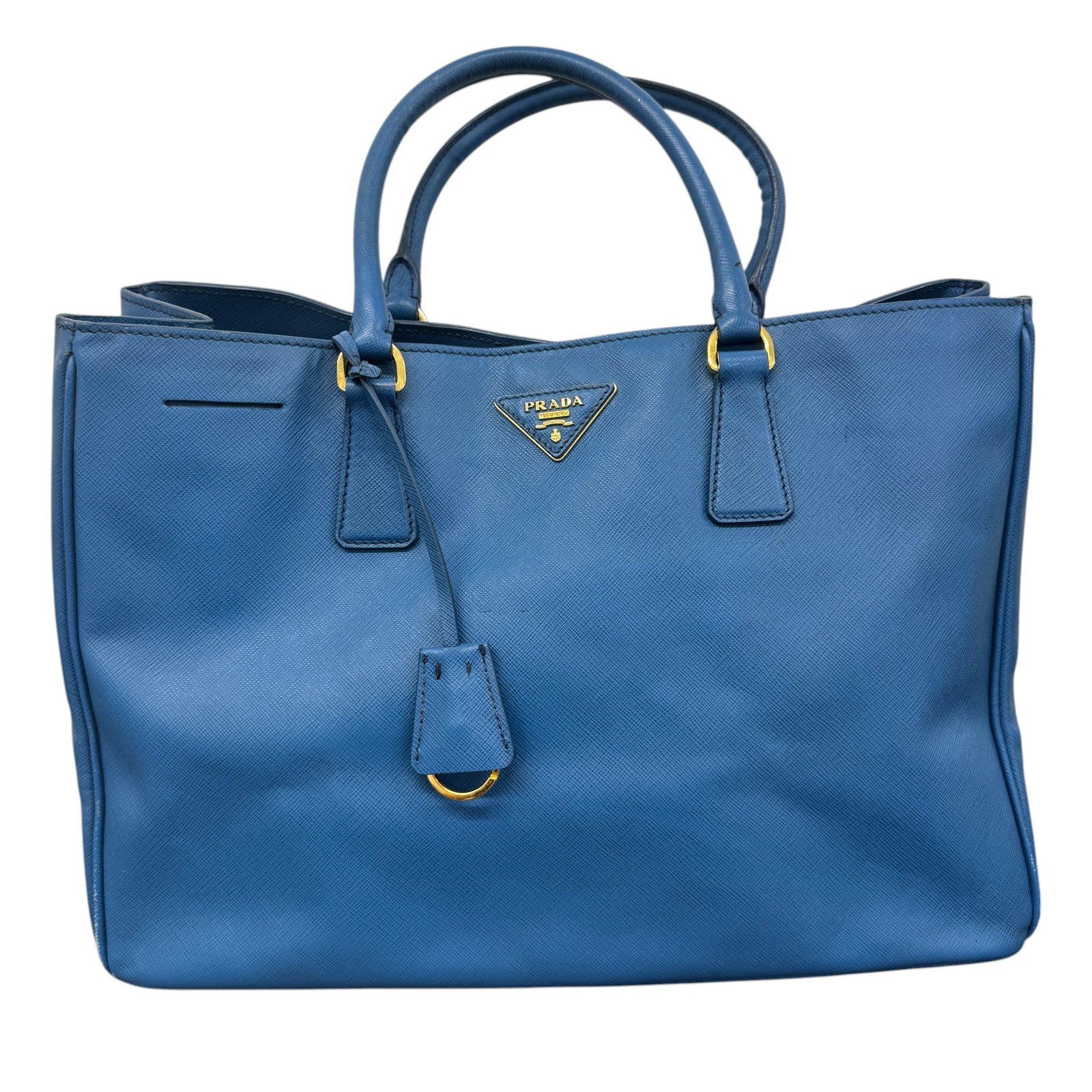 Women's Galleria Medium Double Zip Tote Handbag Blue - Photo 1