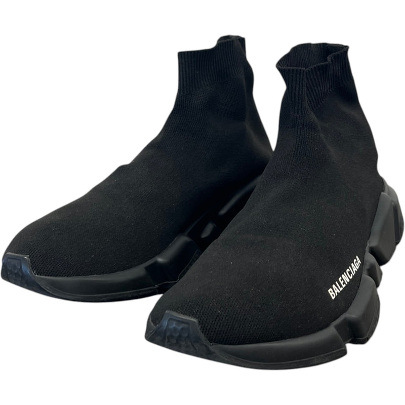 Men's Speed Sock High Trainers Black Size UK 9 / EU 43