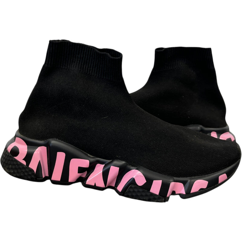Women's Speed Sock High Trainers Black Size EU 36 / UK 3