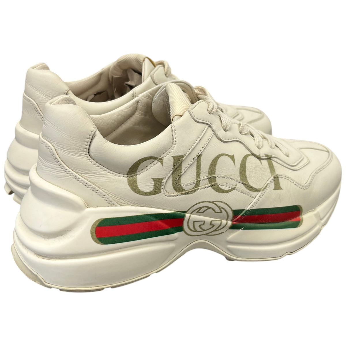 Women's Rhyton Low Trainers Beige Size UK 4.5 / EU 37.5 - Photo 8