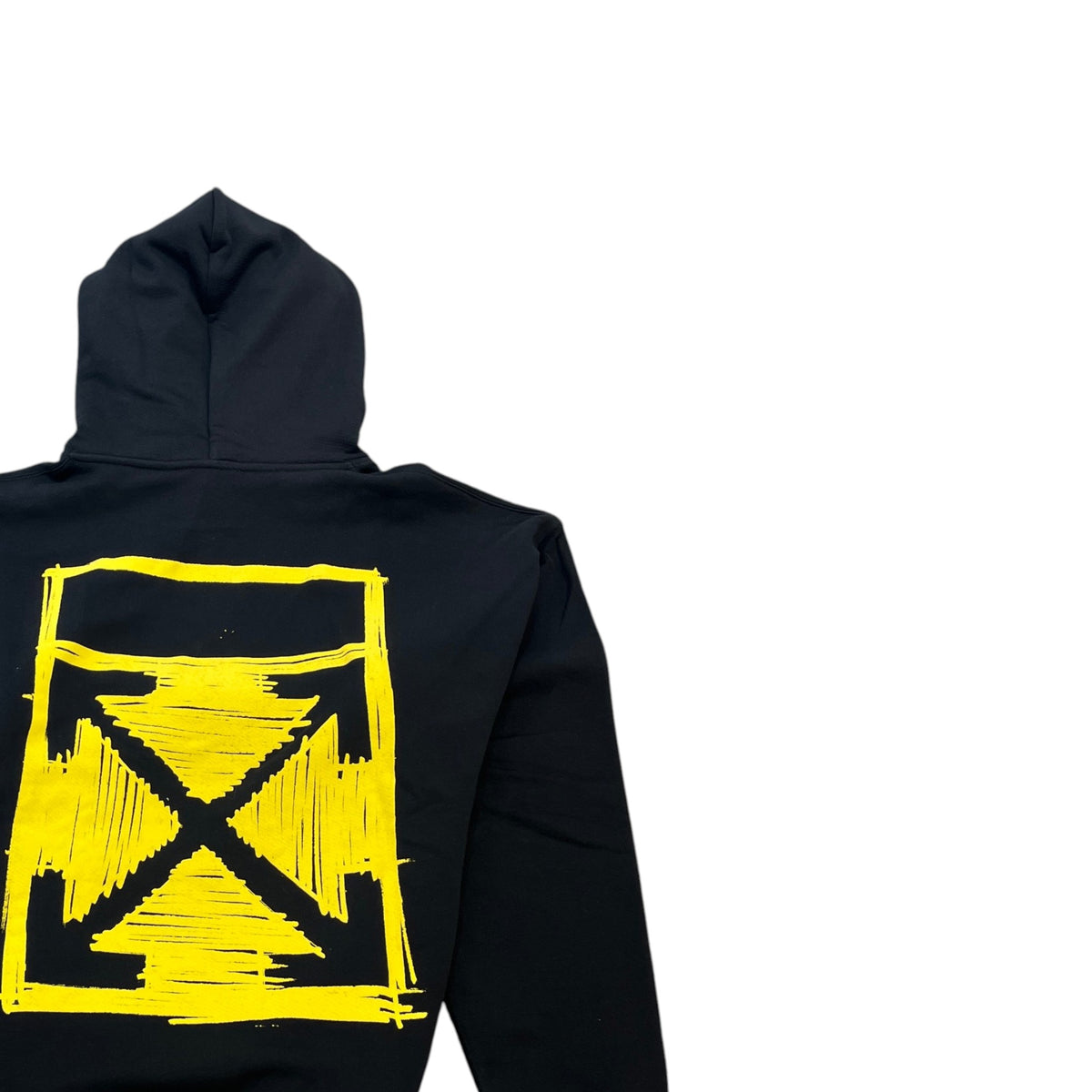 Men's Logo Print Hoodie Black Size XL - Photo 4