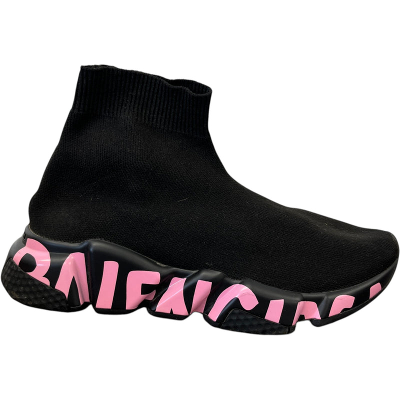 Women's Speed Sock High Trainers Black Size EU 36 / UK 3