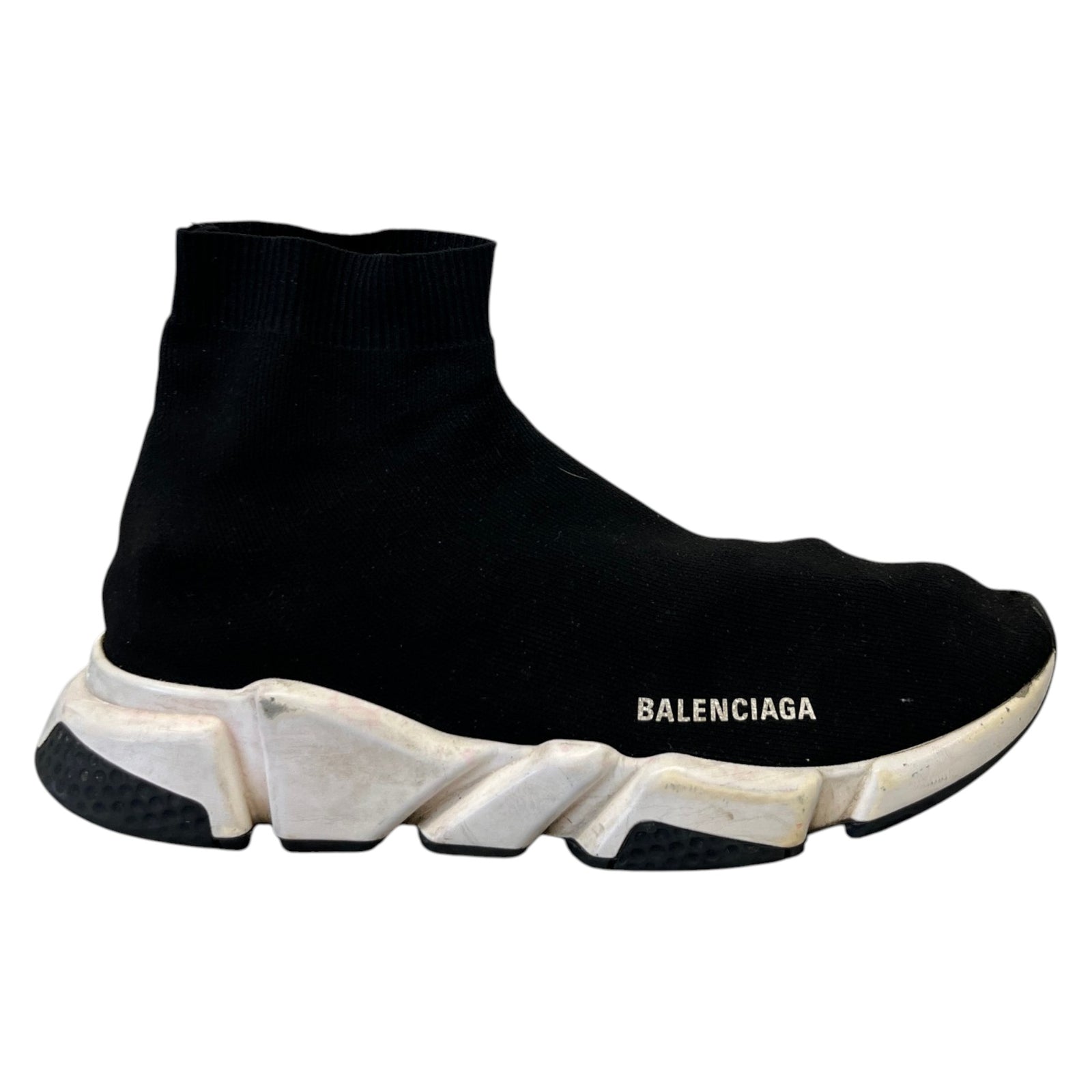 Men's Speed Sock High Trainers Black Size UK 9 / EU 43 - Photo 1