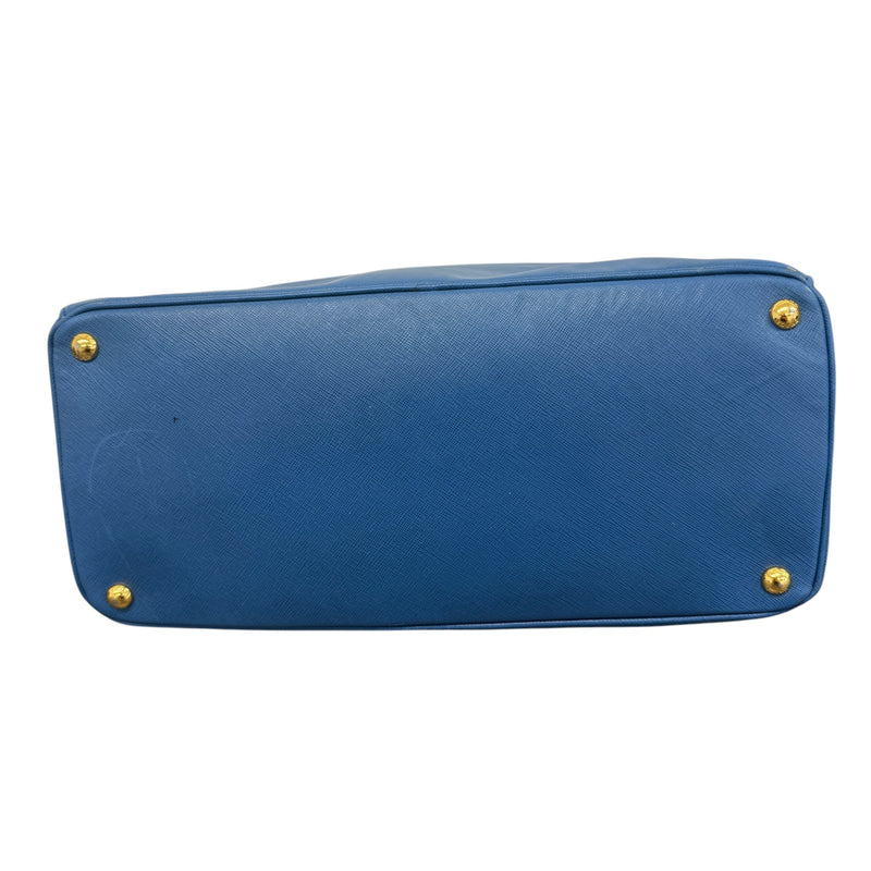 Women's Galleria Medium Double Zip Tote Handbag Blue