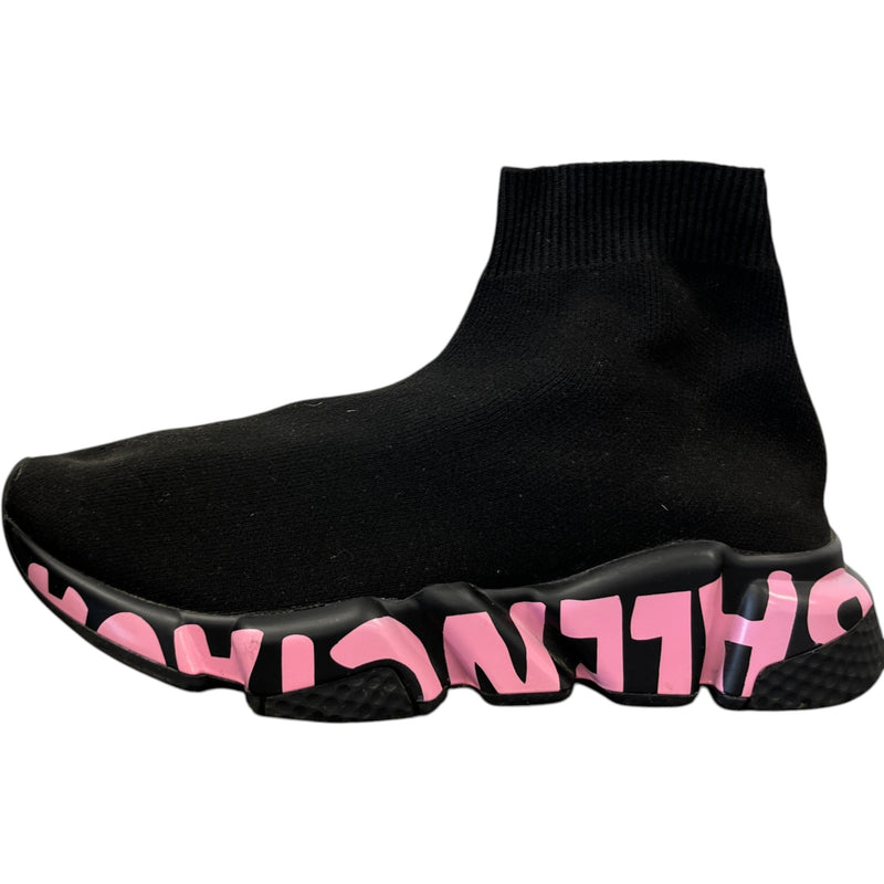 Women's Speed Sock High Trainers Black Size EU 36 / UK 3